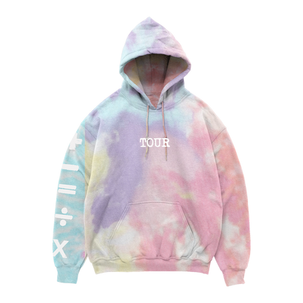 '+-=÷×' (TOUR COLLECTION) Tie-dye Hoodie | Ed Sheeran 