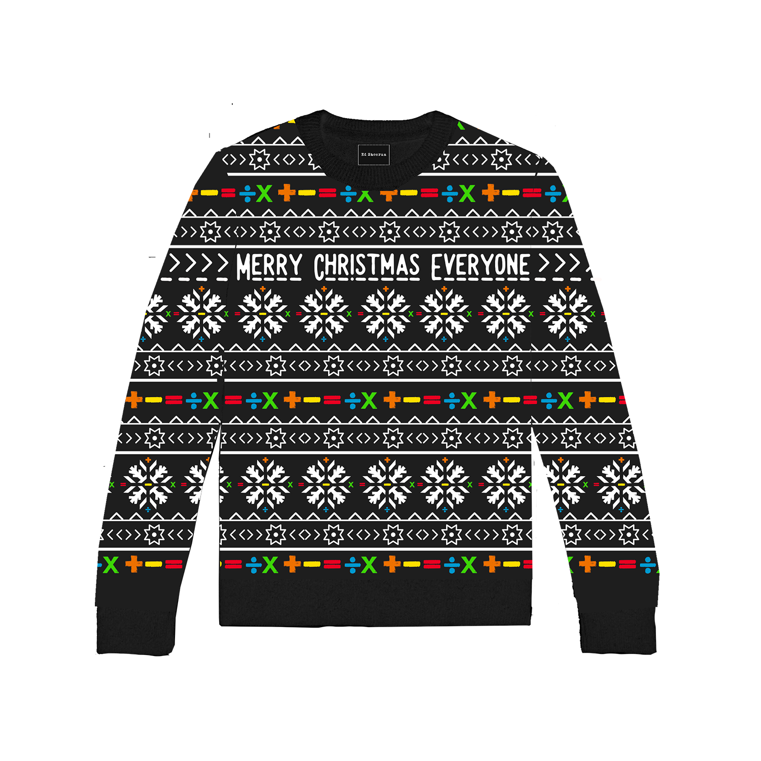 Math Jumpers Mathematics Knitted Jumper | Ed Sheeran – Warner Music Australasia Store