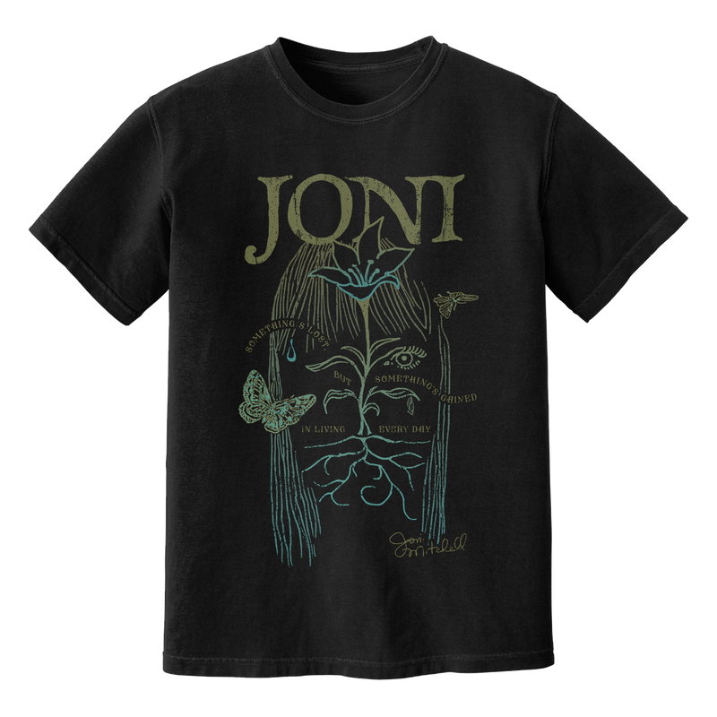 Everyday T-Shirt (black) | Joni Mitchell