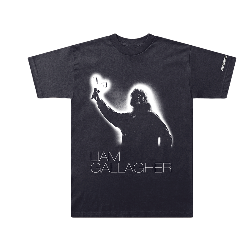 Liam Gallagher Knebworth 22 Maracas T-Shirt Navy