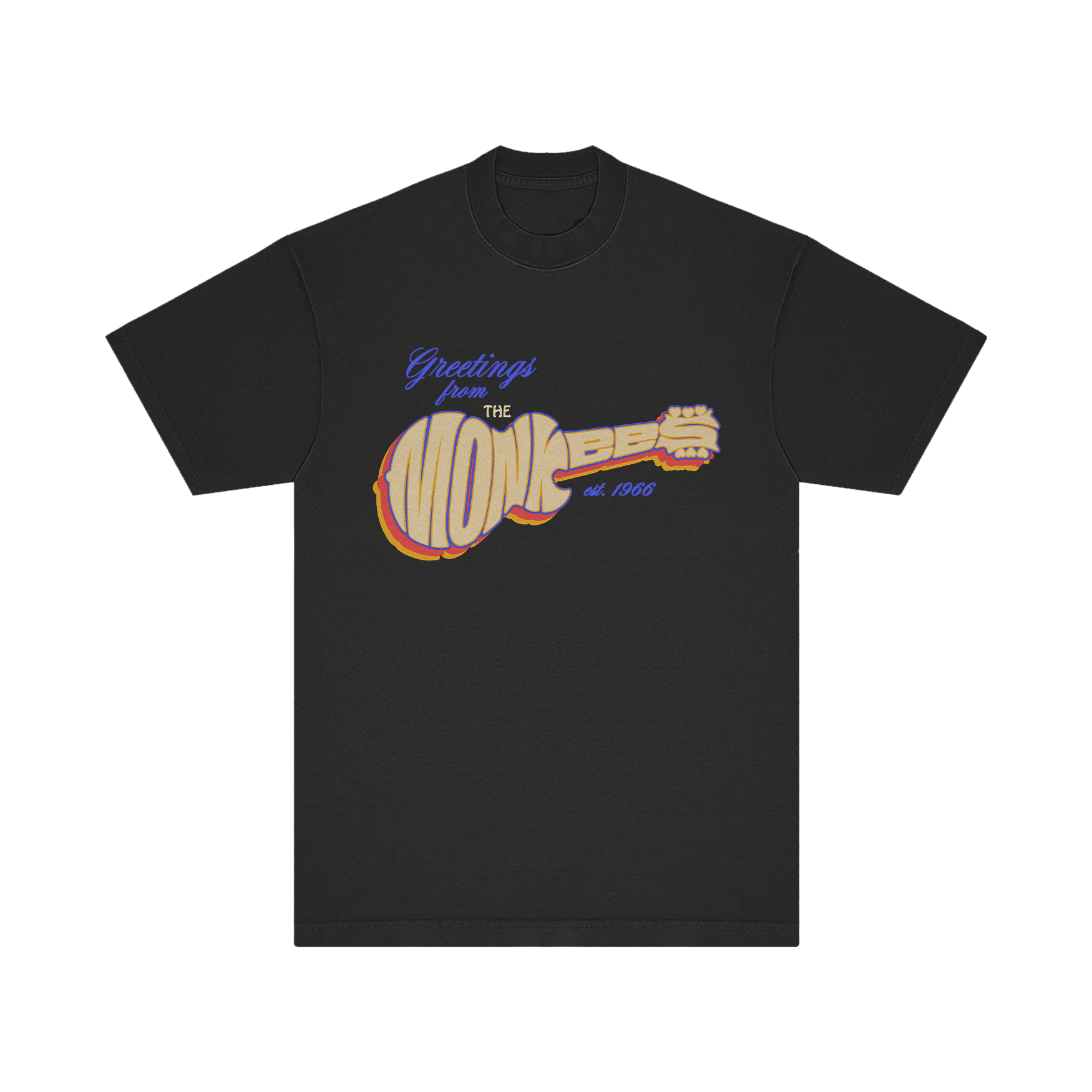 Greetings for The Monkees 1966 T-Shirt | The Monkees – Warner Music ...