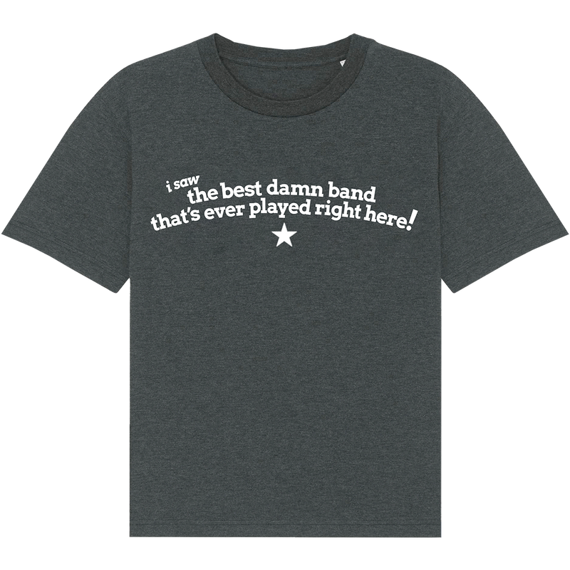 Best Damn Band Aus 2024 Tour T-shirt Grey | Maisie Peters Front