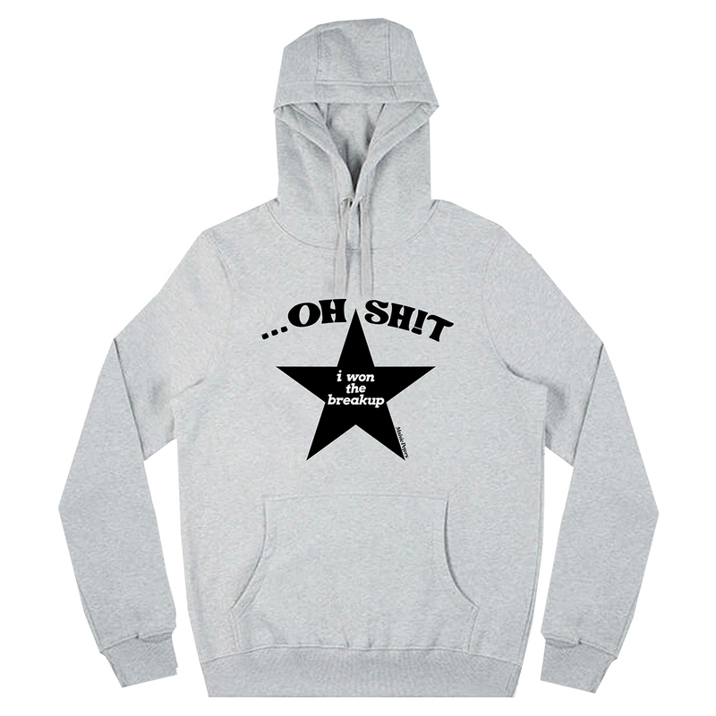 I Won The Breakup Aus 2024 Tour Hoodie Grey | Maisie Peters Front