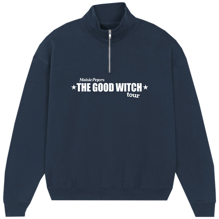 The Good Witch Tour Zip Sweat Navy | Maisie Peters