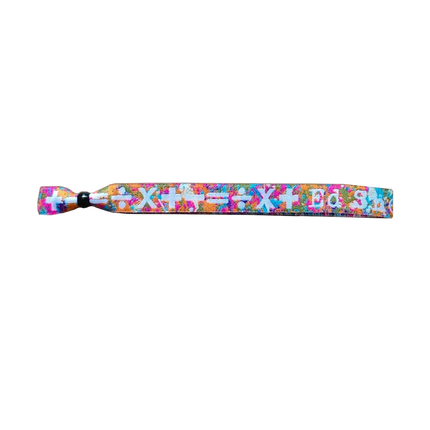 '+-=÷×' Tie-dye Wristband | Ed Sheeran 