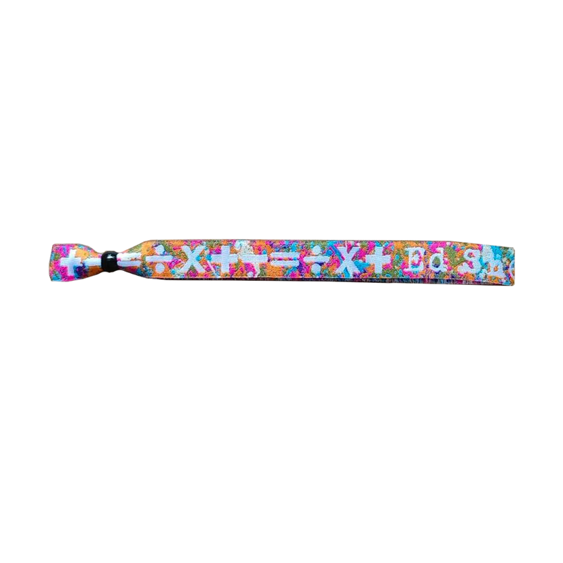 '+-=÷×' Tie-dye Wristband | Ed Sheeran 