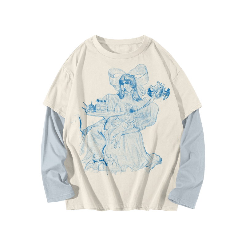 Cake 2 in 1 Long Sleeve T-Shirt | Melanie Martinez