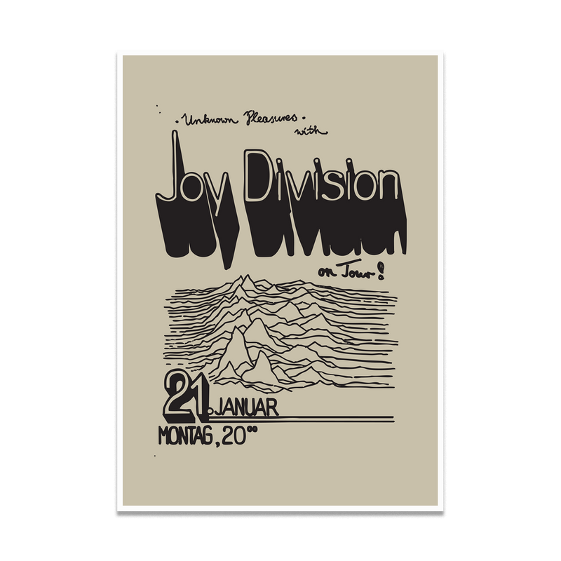 Joy Division On Tour! Print | Joy Division