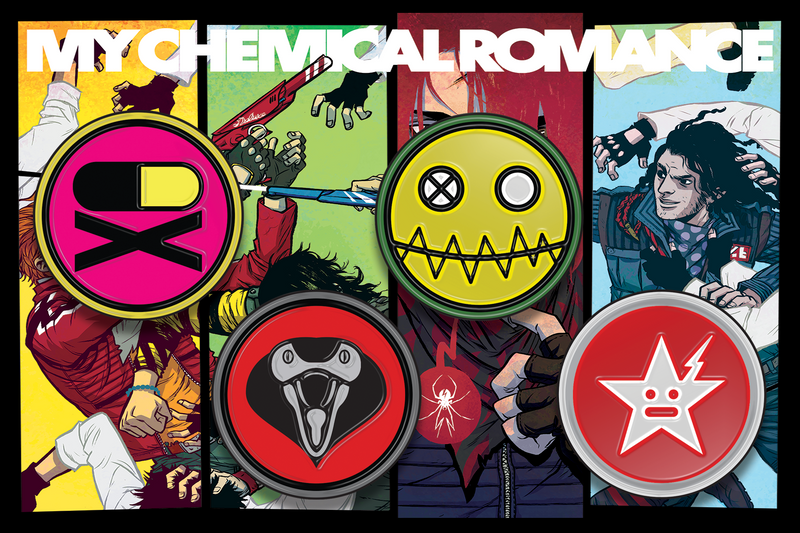 Killjoys Pin Set | My Chemical Romance