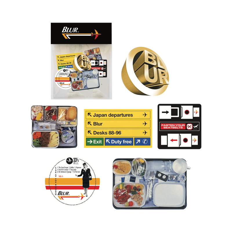 Live at Budokan Sticker Pack O/S | Blur