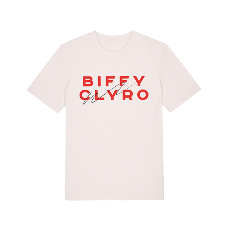 Futique Squiggle Aus NZ 2026 Tour T-shirt Natural | Biffy Clyro
