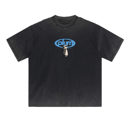 plum black distressed tee | Josh Conway