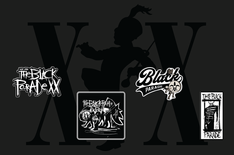 The Black Parade 20th Anniversary Pin Set