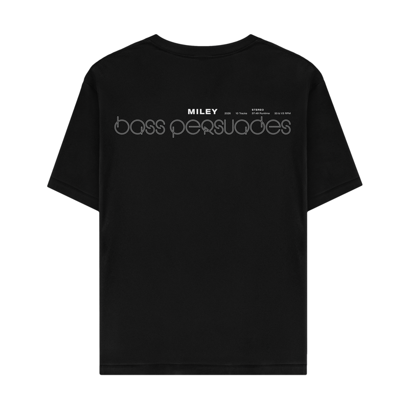 Bass Persuades Black T-Shirt