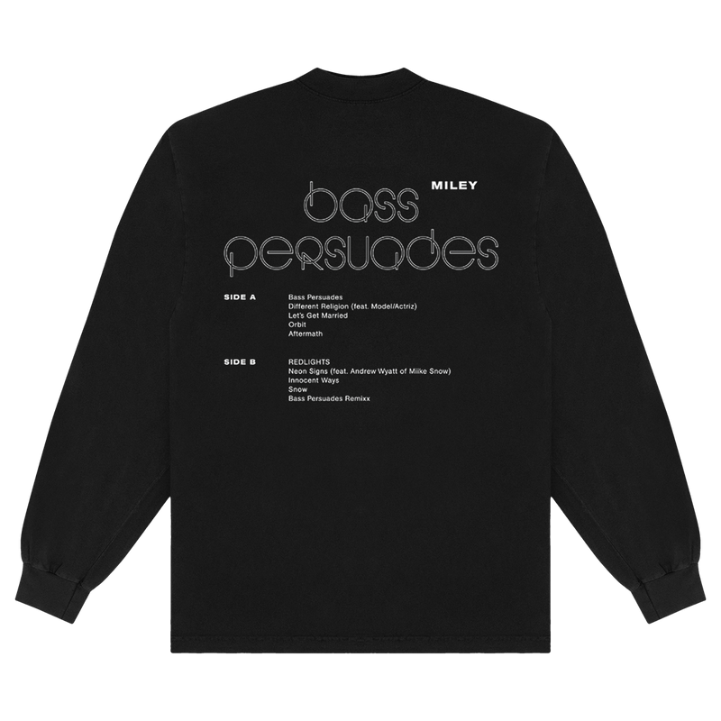 Bass Persuades Black Long Sleeve