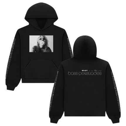 Bass Persuades Black Hoodie