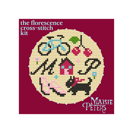 Florescence Cross Stitch Kit | Maisie Peters