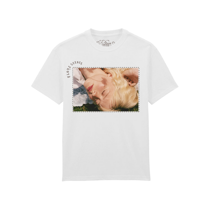Florescence Album Photo T-Shirt White | Maisie Peters