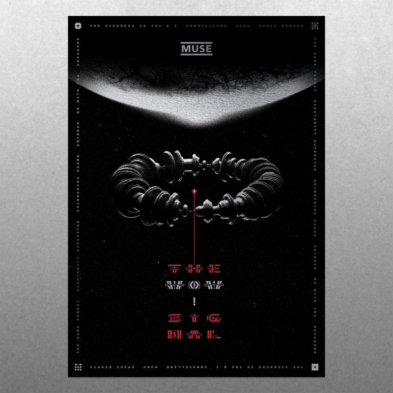 The Wow! Signal Mirror Print