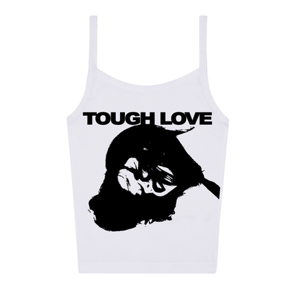 Tough Love White Tank | Nessa Barrett