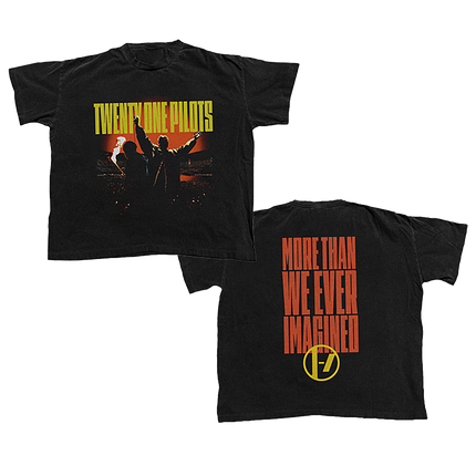 “IMAGINED” BLACK TEE | Twenty One Pilots