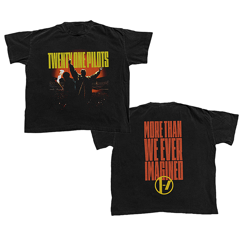 “IMAGINED” BLACK TEE | Twenty One Pilots