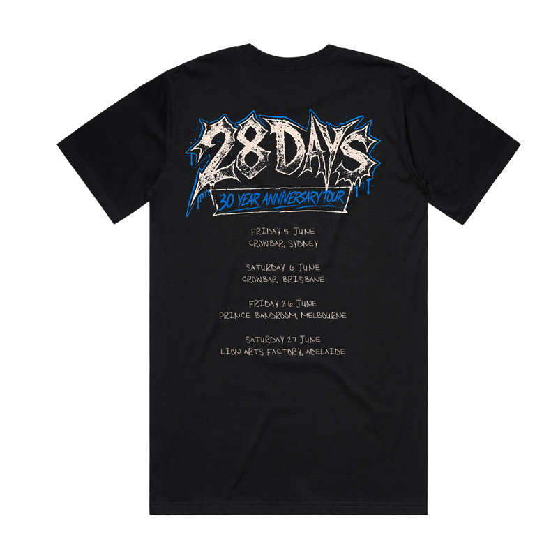 OG 30th Anniversary Tour T-Shirt | 28 Days