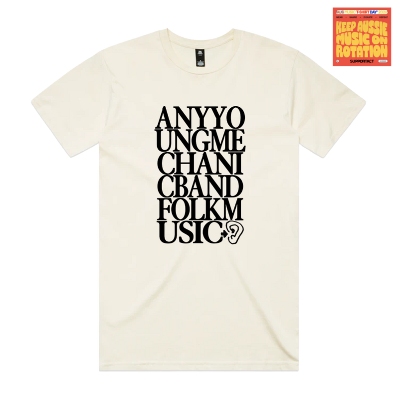 Any Young Mechanic band Folk Music T-Shirt