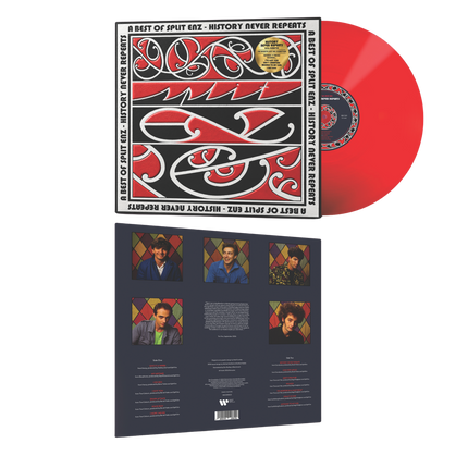 A Best Of Split Enz - History Never Repeats Red Vinyl