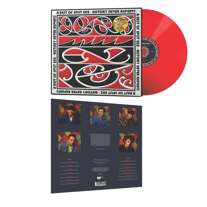 A Best Of Split Enz - History Never Repeats Red Vinyl