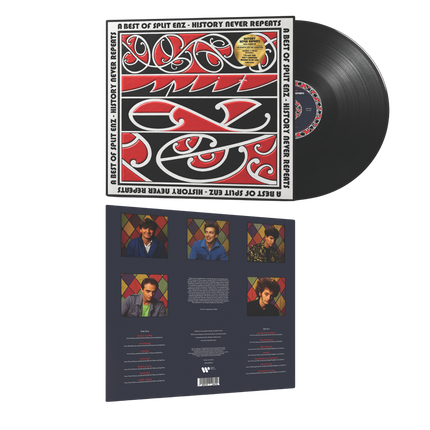 A Best Of Split Enz - History Never Repeats Black Vinyl