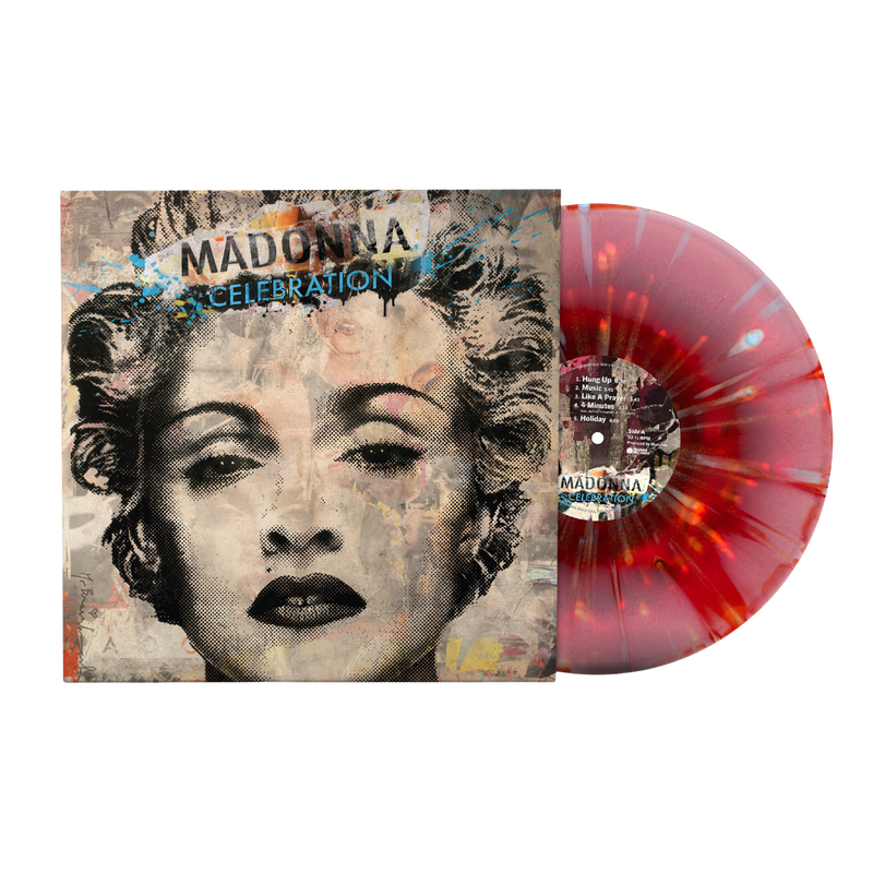 Celebration (1LP Red/Pink Splatter) (D2C Exclusive) | Madonna