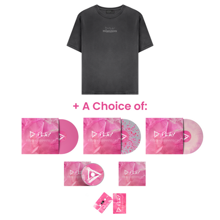 Play Charcoal T-Shirt & Album Bundle | Ed Sheeran