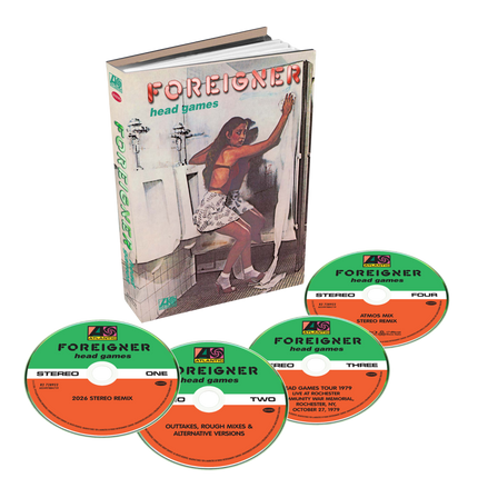Head Games (Deluxe) (3CD/Blu-ray) | Foreigner
