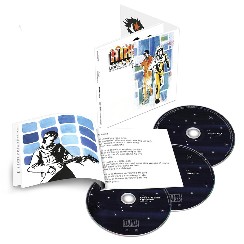Moon Safari (25th Anniversary Edition) 2CD Blu-ray
