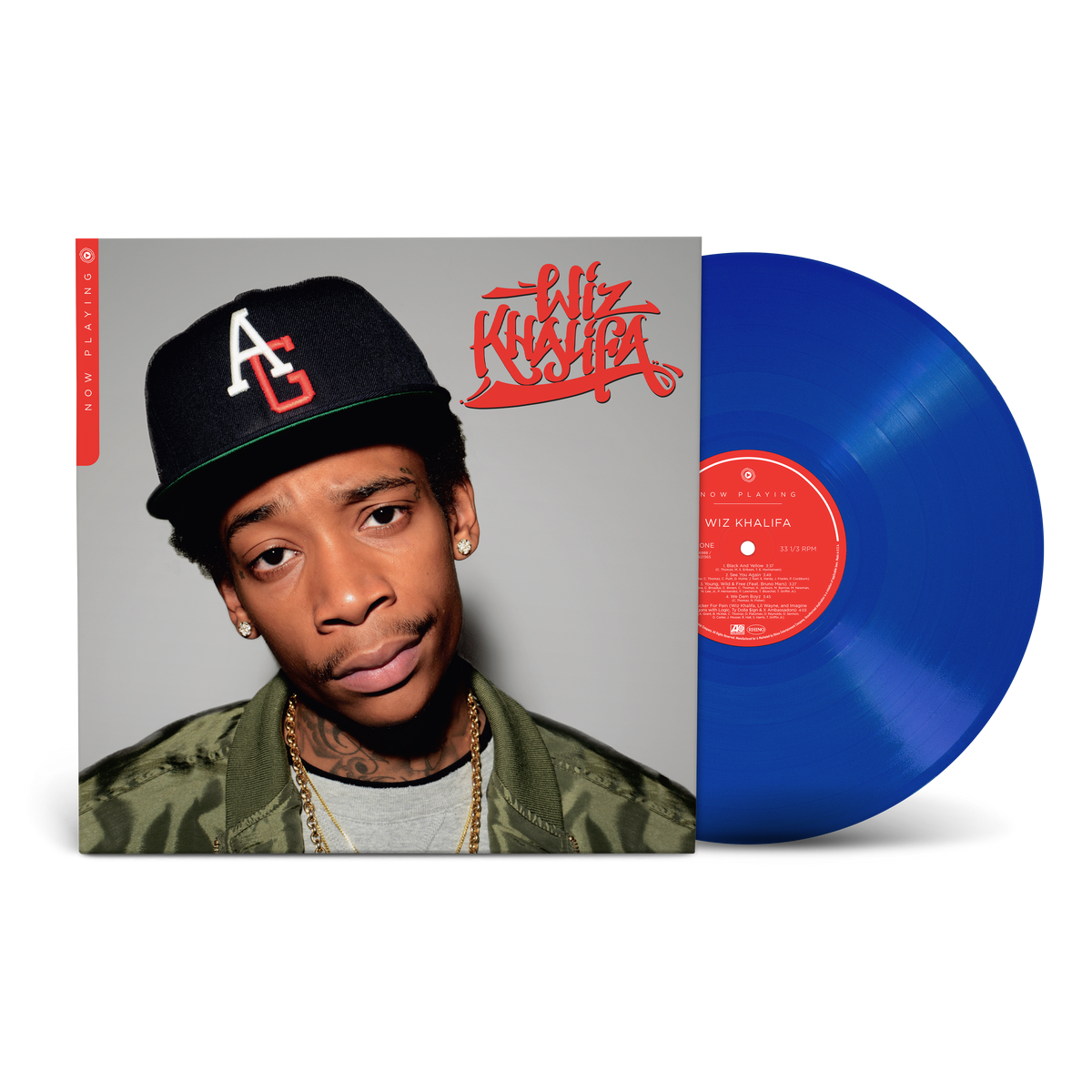 新品未開封 Wiz Khalifa ブルー・ヴァイナル仕様 LP シールド Now Playing Opaque Blue Vinyl | Wiz Khalifa – Warner Music