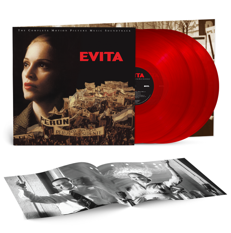 Evita: The Complete Motion Picture Soundtrack (3LP Red Vinyl) | Madonna