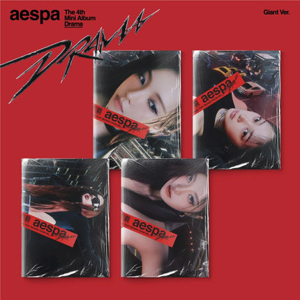 AESPA The 4th Mini Album 'DRAMA" - Giant Vers.