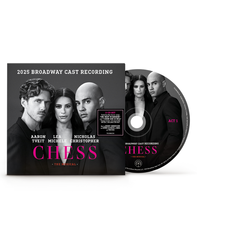 CHESS the Musical (2025 Broadway Cast Recording) 2CD