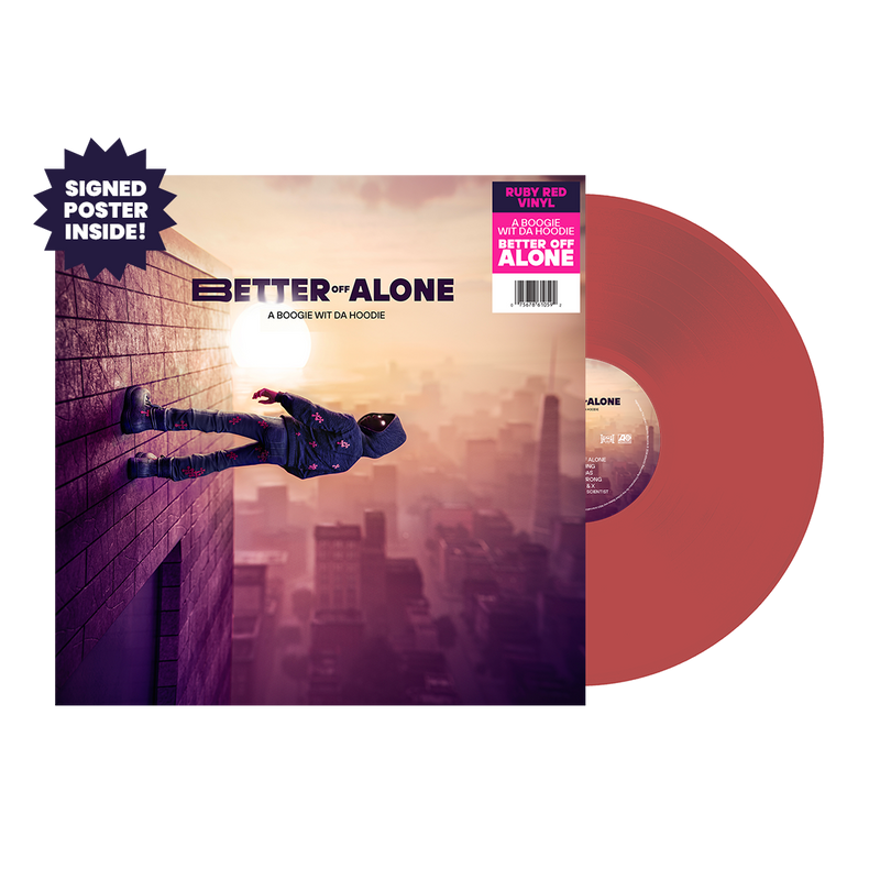 Better Off Alone Autographed Red Vinyl