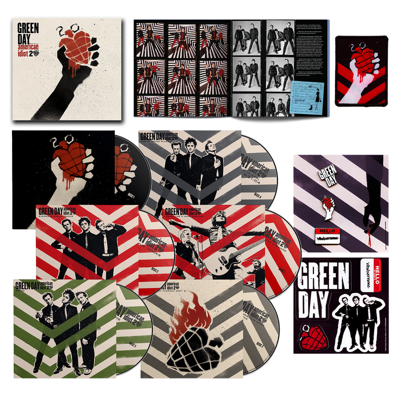 American Idiot (20th Anniversary) Deluxe Edition CD | Green Day 