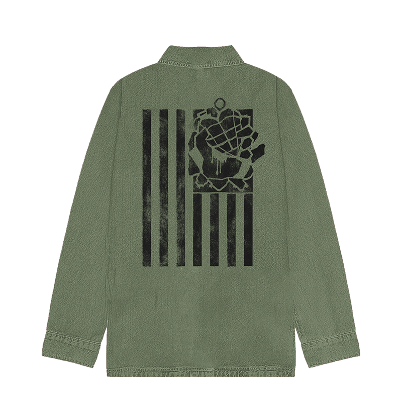 American Idiot XX Custom Shirt Jacket | Green Day