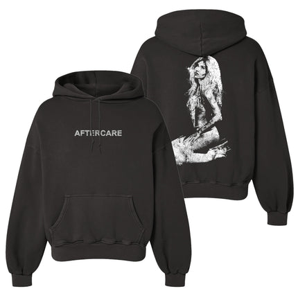 AFTERCARE Rhinestone Photo Hoodie | NESSA BARRETT