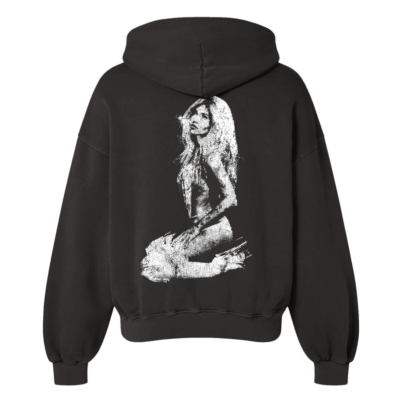 AFTERCARE Rhinestone Photo Hoodie | NESSA BARRETT