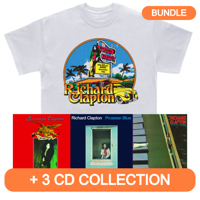 50th Anniversary T-Shirt + 3 CD Collection | Richard Clapton – Warner ...