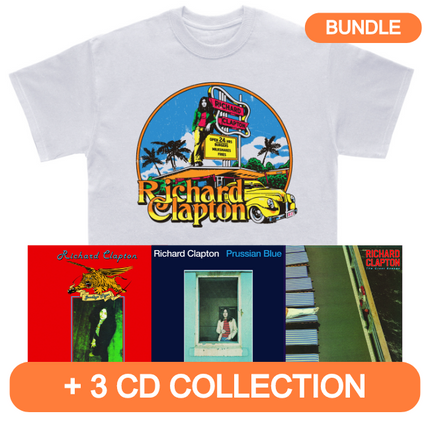 50th Anniversary T-Shirt + 3 CD Collection | Richard Clapton 