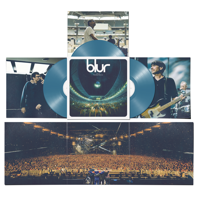 Blur Live At Wembley Exclusive Teal 3LP