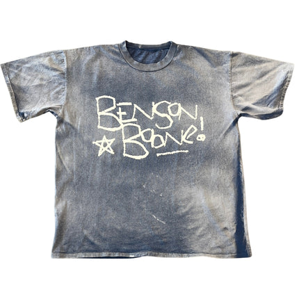 Benson Boone Navy Crayon Tee | Benson Boone