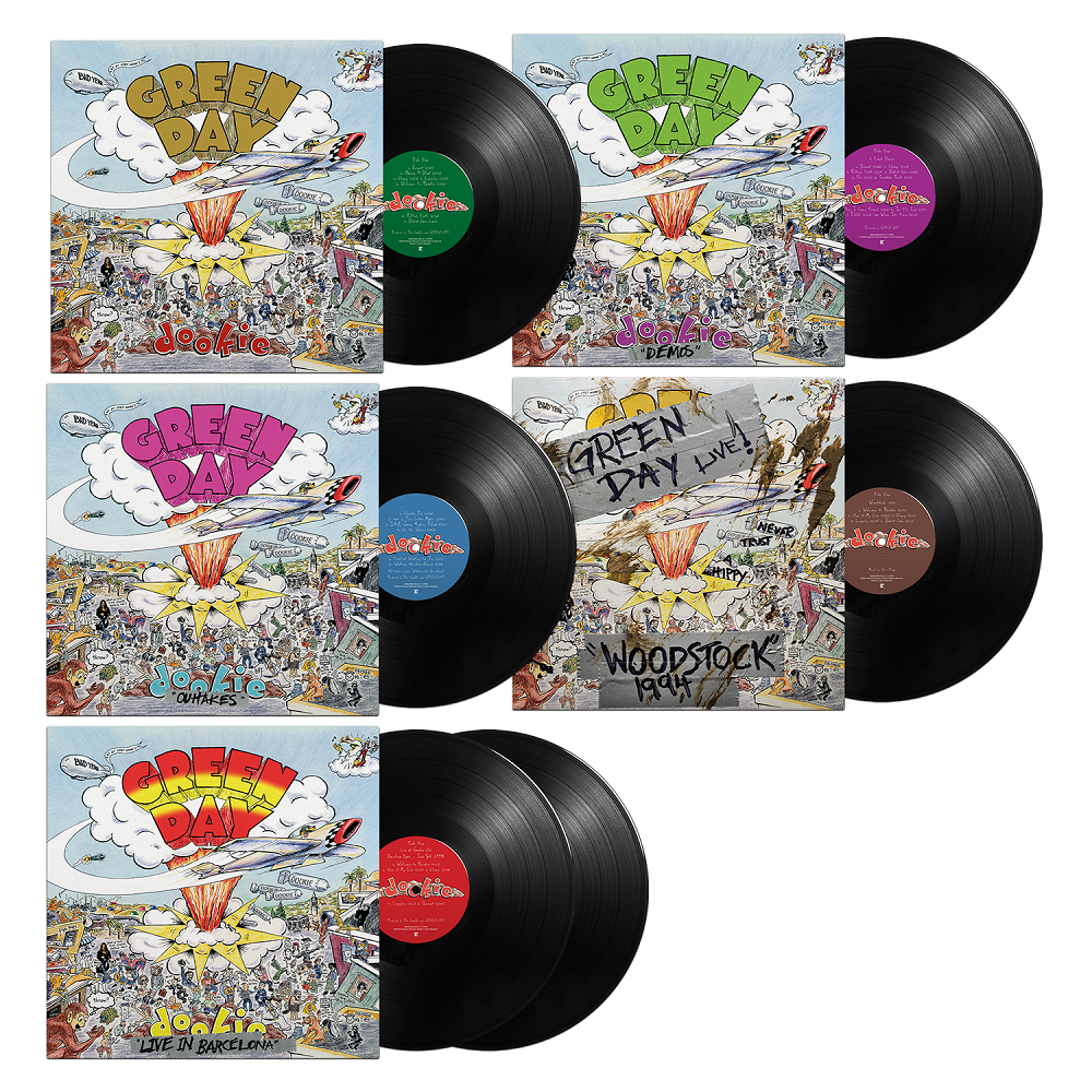 Dookie 30th Anniversary Black Vinyl Box Set | Green Day – Warner Music ...