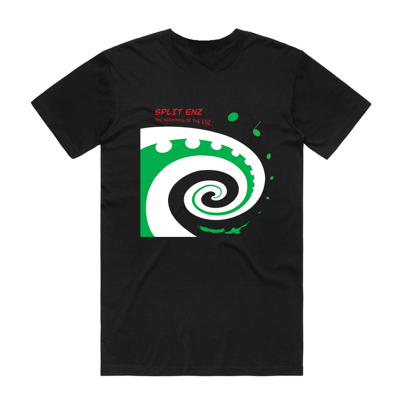 The Beginning Of The Enz T-Shirt Black | Split Enz